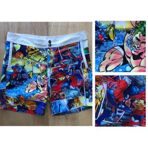 AUSSIE BUM Men’s Superhero Board Shorts Swim Trunks sz S